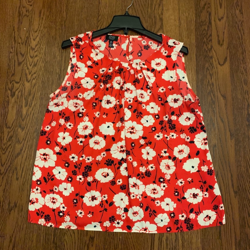 3/$20 Jones New York sleeveless blouse. Size L